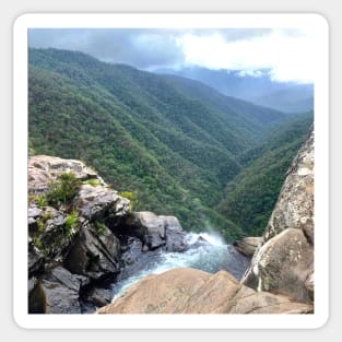 Windin Falls Cloud Cover Sticker